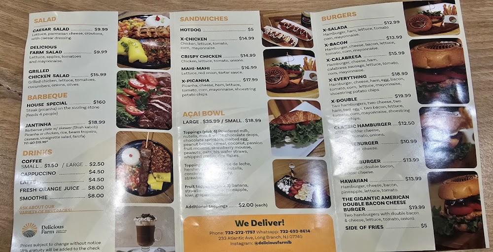 Delicious Farm Menu image 2